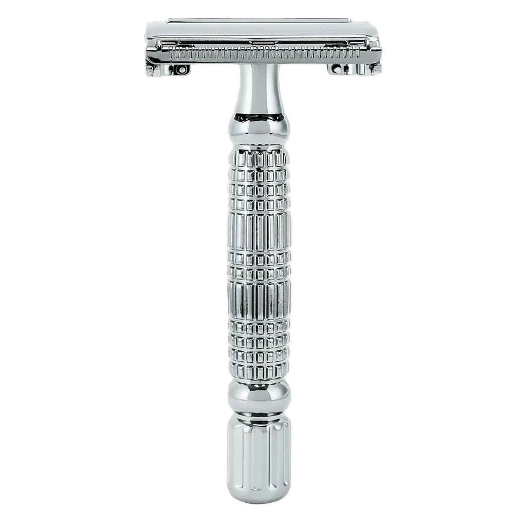 Rockwell Razors R1 Rasierhobel – Weiß verchromt
