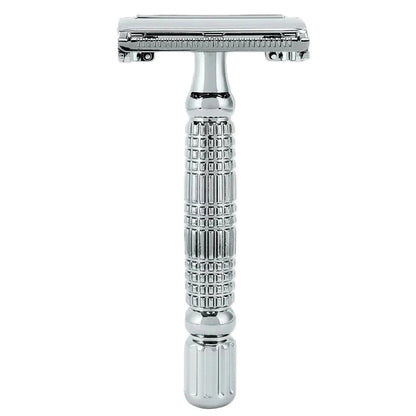 Rockwell Razors R1 Rasierhobel – Weiß verchromt