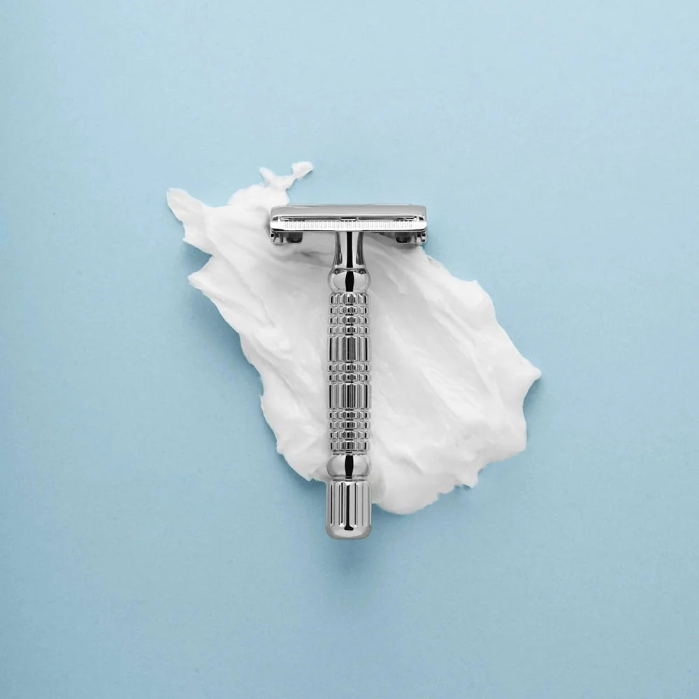 Rockwell Razors R1 Rasierhobel – Weiß verchromt