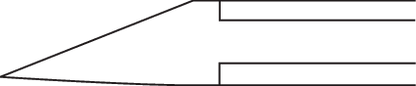 RUCK INSTRUMENTE Eckenzange 13 cm kompakt/spitz