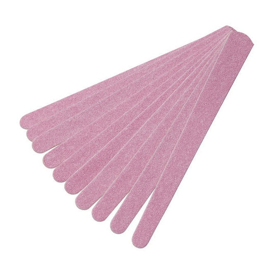 Sandblattfeilen, 10 Stück, rosa/Natur, 12 cm