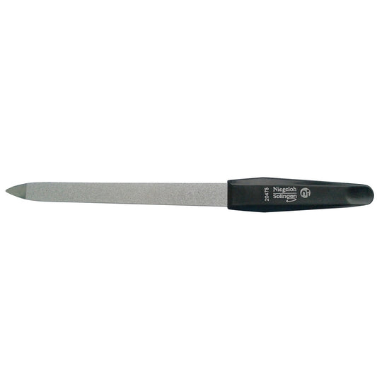 Saphirfeile, schwarz, 17,5 cm
