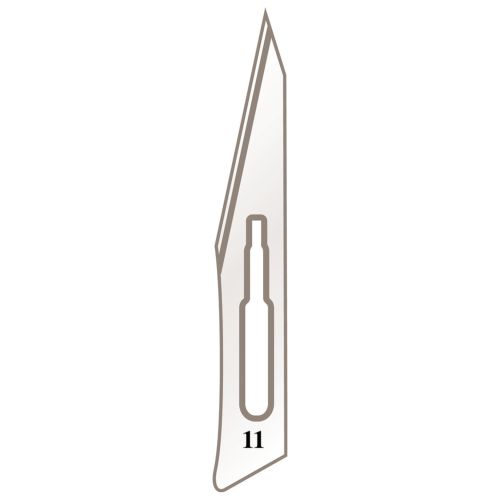 Skalpellhalter Klingen Nr. 11 für Griff Nr. 3