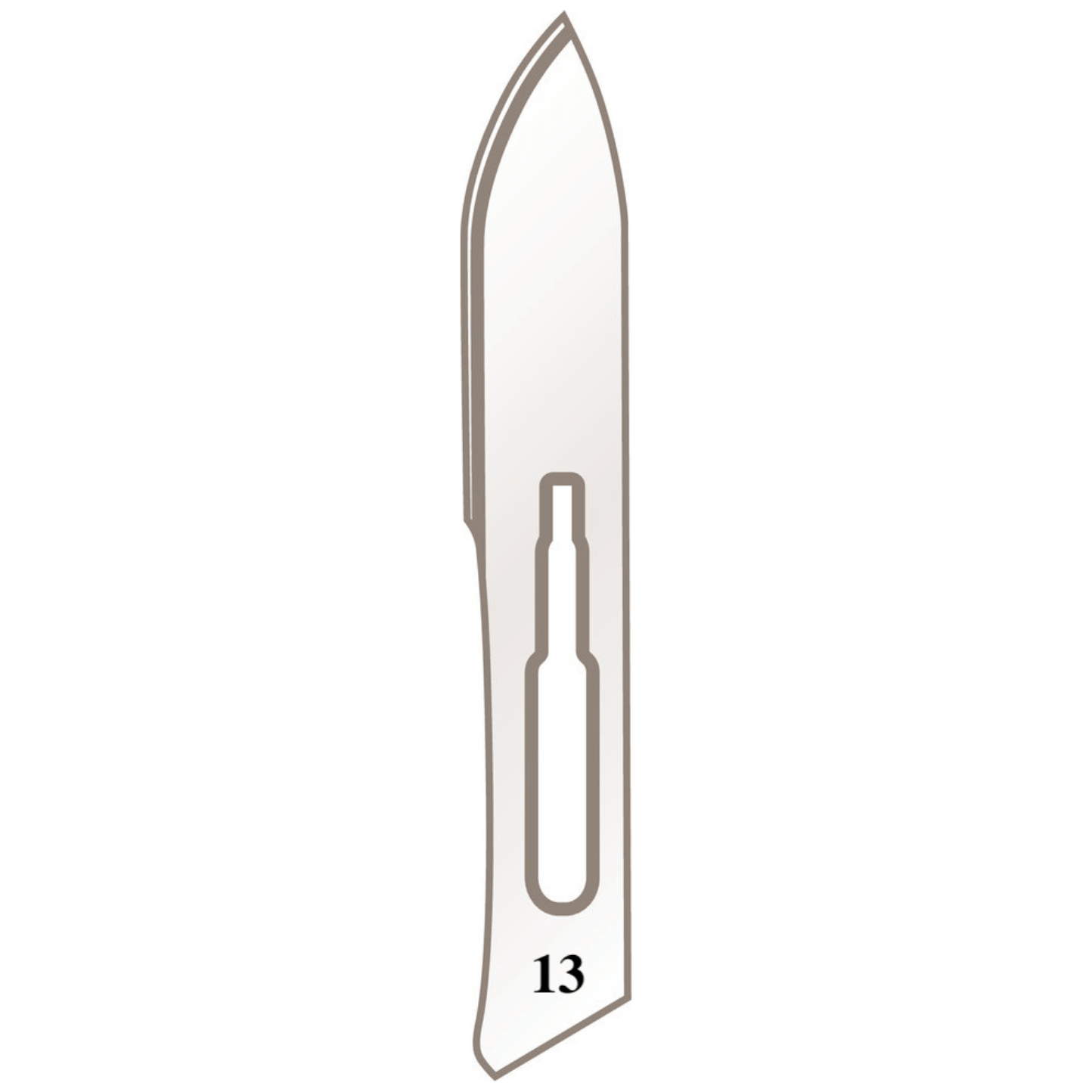 Skalpellhalter Klingen Nr. 13 für Griff Nr. 3