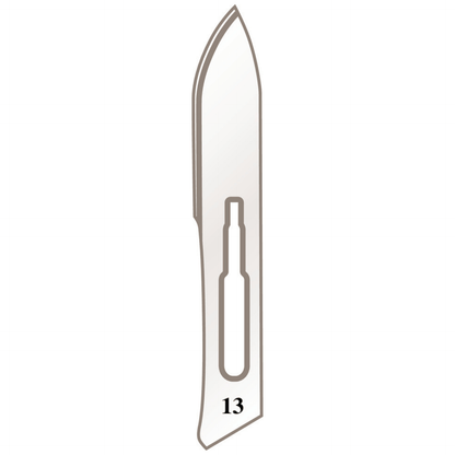 Skalpellhalter Klingen Nr. 13 für Griff Nr. 3