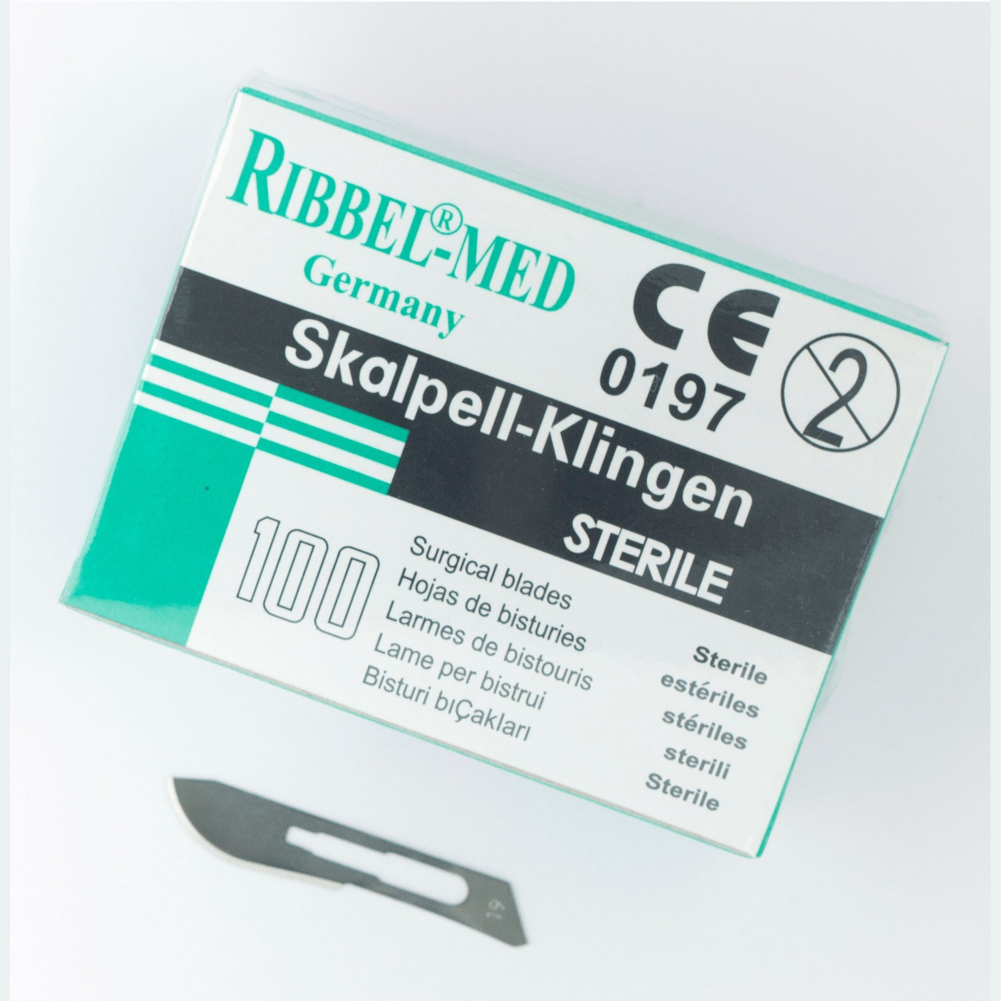 Skalpellhalter Klingen Nr. 19 für Griff Nr. 4