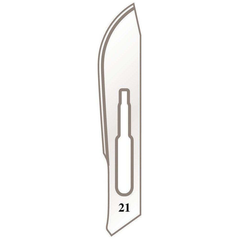 Skalpellhalter Klingen Nr. 21 für Griff Nr. 4
