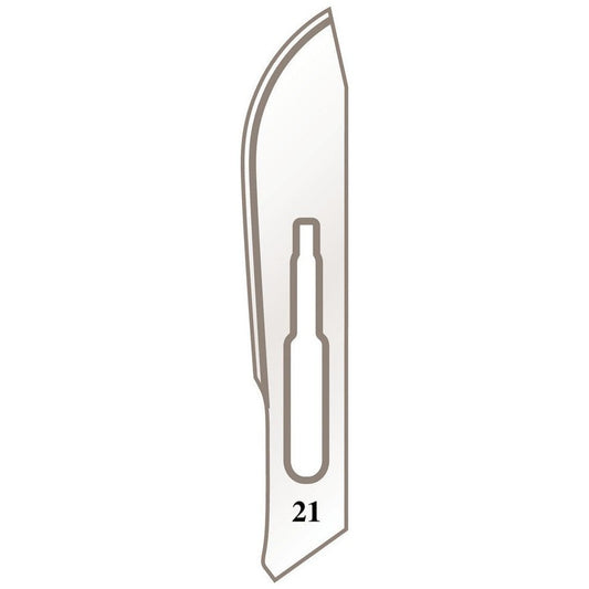 Skalpellhalter Klingen Nr. 21 für Griff Nr. 4