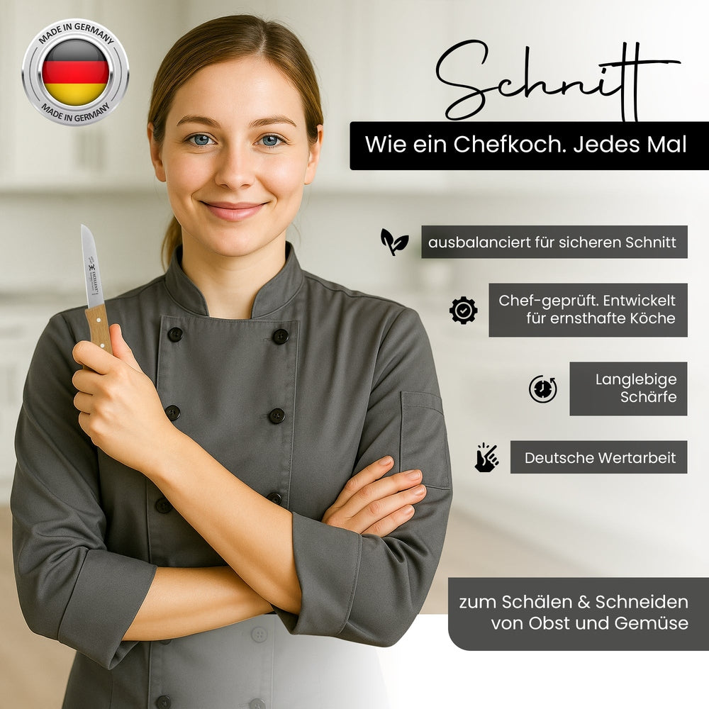 Solinger Küchenmesser - gerade Schneide
