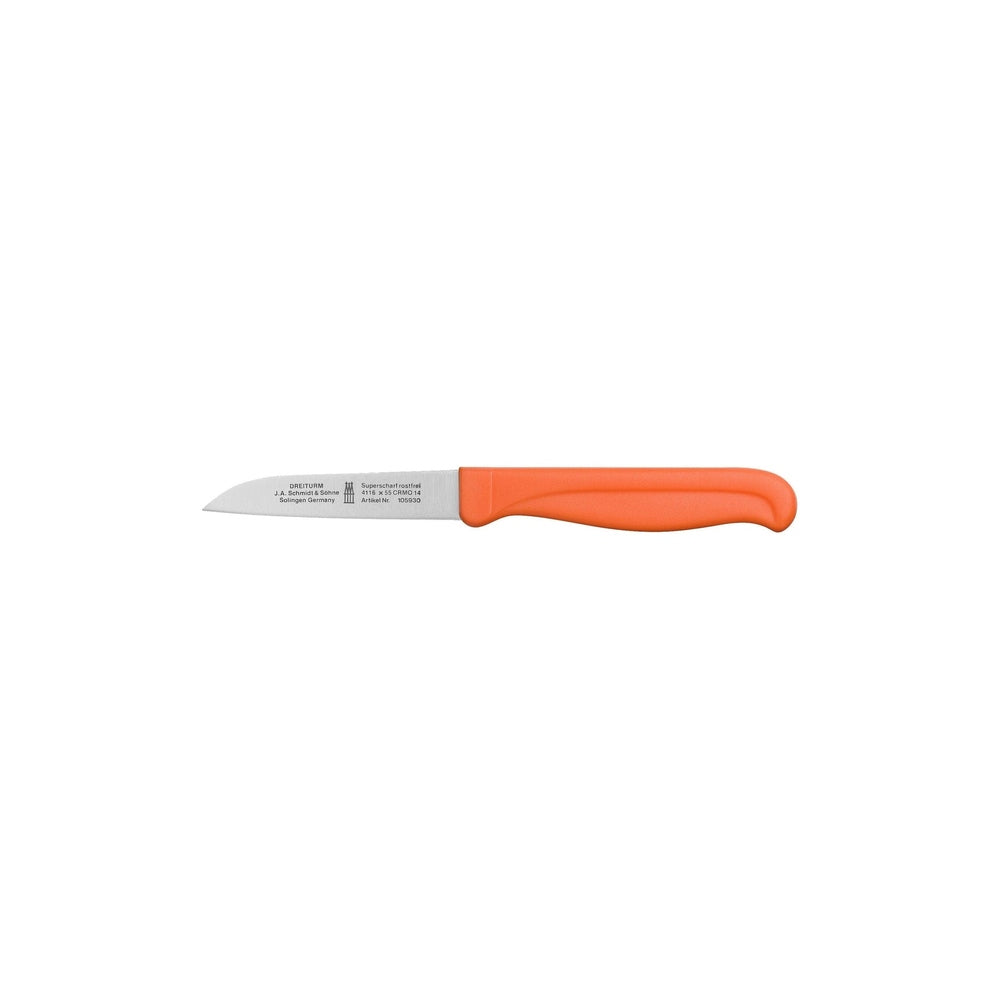 Solinger Schälmesser orange & gerade Kopie