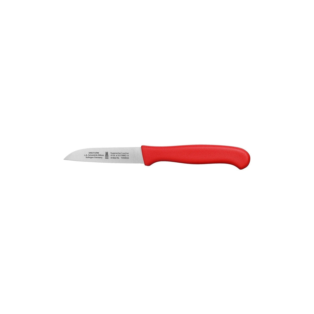 Solinger Schälmesser rot & gerade