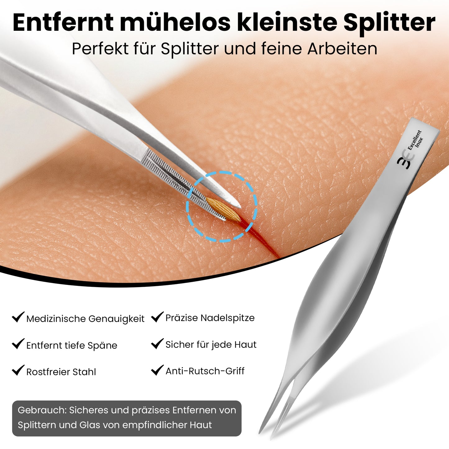 Splitterpinzette