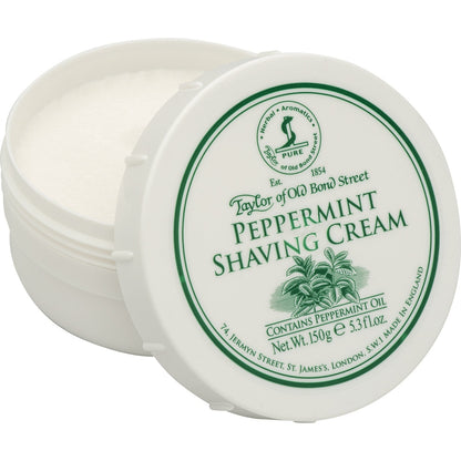 Taylor of Old Bond Street Peppermint Rasiercreme Bowl 150 ml