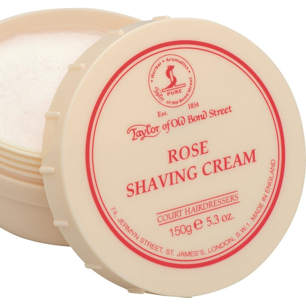 Taylor of Old Bond Street Rose Rasiercreme Bowl 150 ml