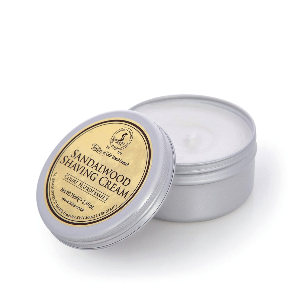 Taylor of Old Bond Street Sandalwood Rasiercreme Bowl 75 ml