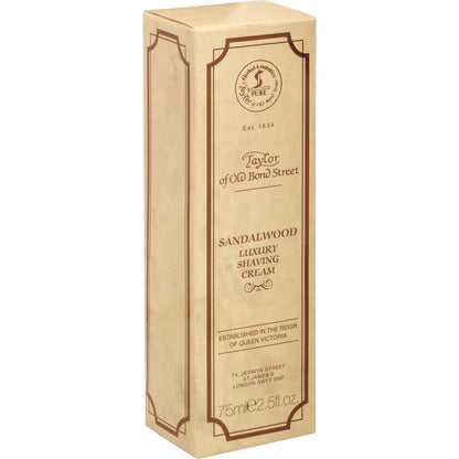 Taylor of Old Bond Street Sandelholz Rasiercreme Tube 75 ml