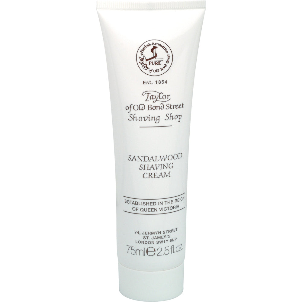 Taylor of Old Bond Street Sandelholz Rasiercreme Tube 75 ml