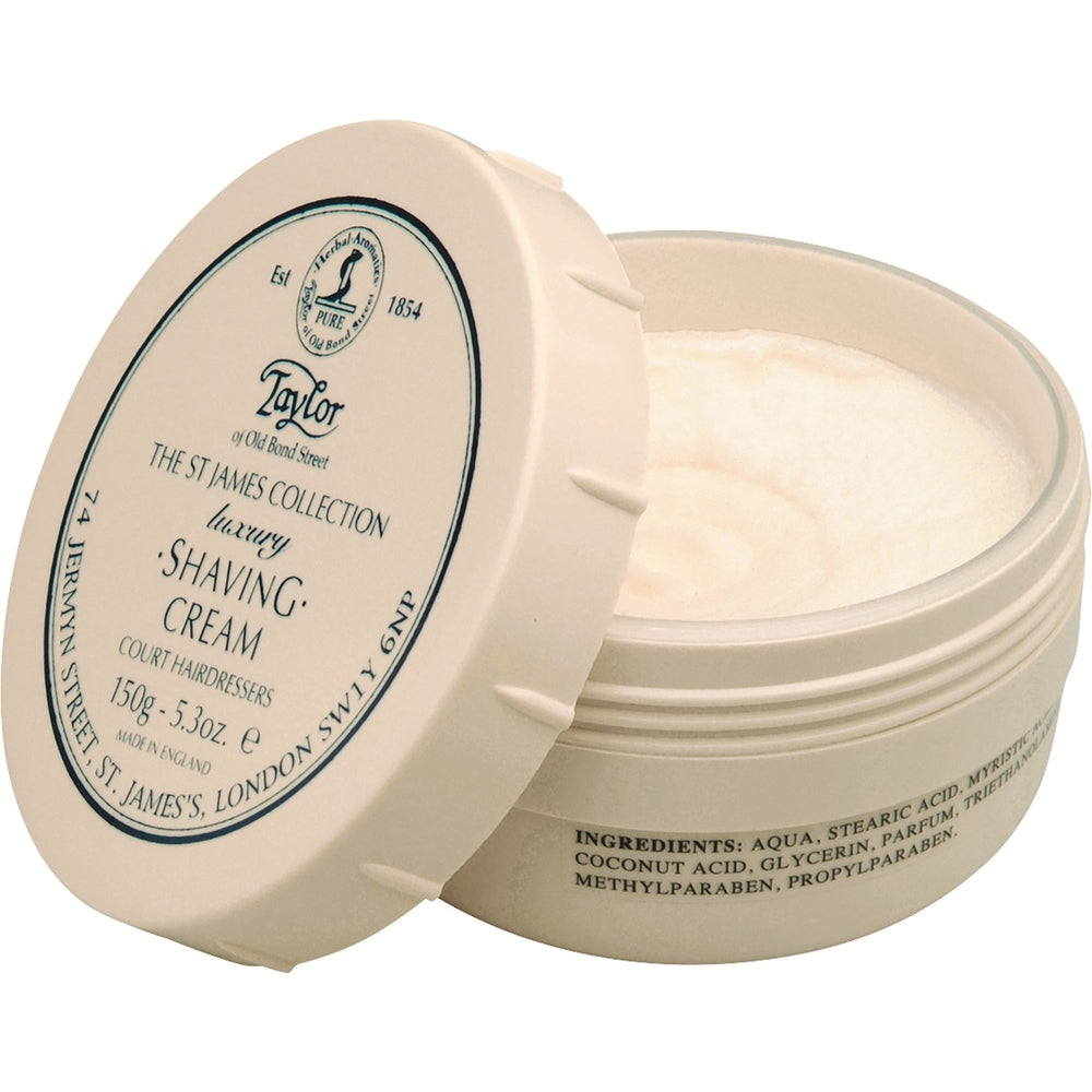 Taylor of Old Bond Street St. James Collection Rasiercreme Bowl 150 ml