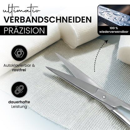 Verbandsschere Schneide spitz