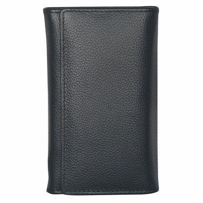 YES Solingen Manicure Druckknopf-Etui Schwarz 7-teilig