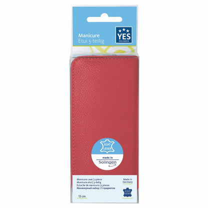 Yes Manicure Rv Etui 5-TLG. Rot